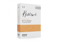 Daddario  Organic Reserve Evolution Bb Clarinet Reeds Strength 3.0, 10-pack